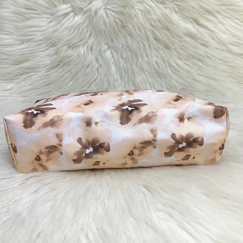 ESTEE LAUDER Abstract Floral Slim Train Case Cosmetics Bag Makeup Case